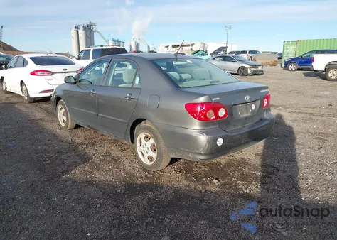 2006 Toyota Corolla Ce из США, поврежденный, VIN 2T1BR32E96C605481